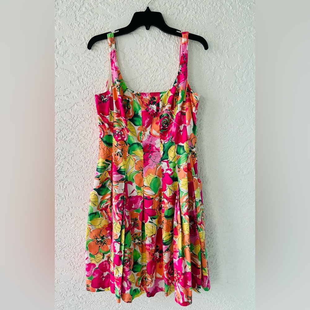 Bright, flowing summer dress